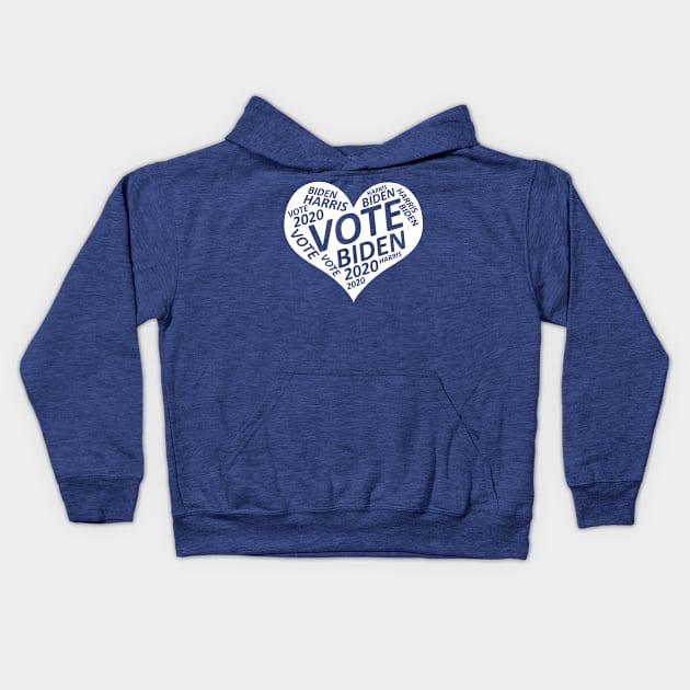 Vote Biden Harris 2020 | Joe Biden | Kamala Harris | Democratic Party Kids Hoodie by ThingyDilly